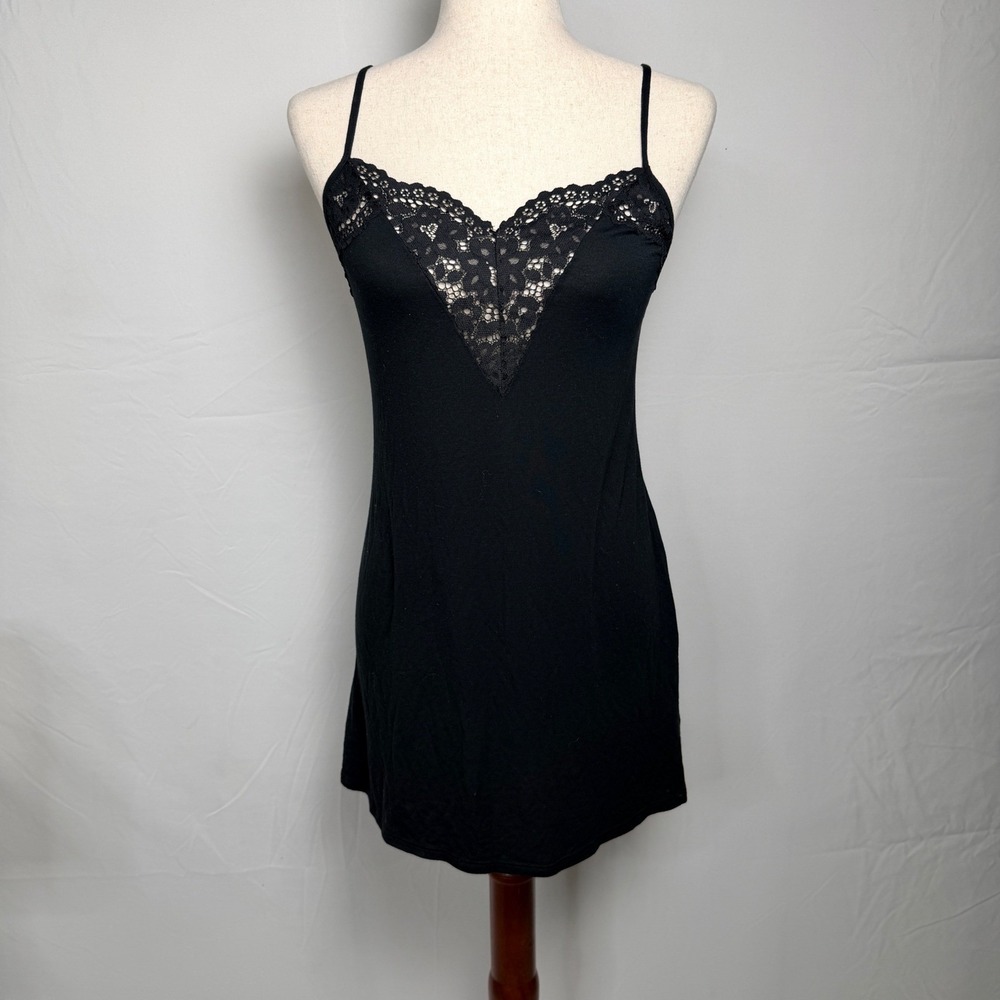 Victoria's Secret Black Lace V-Neck camisole